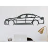 Obraz na stenu BMW M5 Competition (Farba obrazu Sivá, Rozmer obrazu 17 x 60 cm)
