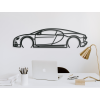 Moderný obraz na stenu Bugatti Chiron (Farba obrazu Sivá, Rozmer obrazu 15,5 x 60 cm)