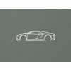 Moderný obraz na stenu Bugatti Chiron (Farba obrazu Biela)