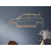 Obraz Suzuki Swift 08 (Farba obrazu Sivá, Rozmer obrazu 25 x 60 cm)
