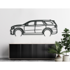 Moderný obraz auta Dodge Durango SRT 392 (Farba obrazu Sivá, Rozmer obrazu 20,5 x 60 cm)