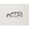 Moderný obraz auta Dodge Durango SRT 392 (Farba obrazu Antracit)