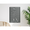 Minimalistický obraz Silueta ženy (Farba obrazu Sivá, Rozmer obrazu 31,5 x 21,5 cm)