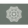 Mandala na stenu Rast (Farba obrazu Biela)
