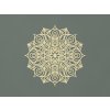 Drevená mandala Hypnóza (Farba obrazu Prírodná)