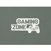 Detská nálepka na stenu Gaming zone (Farba obrazu Biela)
