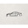 Drevený obraz na stenu BMW M4 (Farba obrazu Antracit)