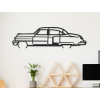 Drevený obraz na stenu Cadillac Fleetwood (Farba obrazu Sivá, Rozmer obrazu 17 x 60 cm)