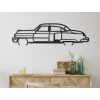 Drevený obraz na stenu Cadillac Fleetwood (Farba obrazu Sivá, Rozmer obrazu 17 x 60 cm)