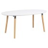 60688 rozkladaci jedalensky stol belina 170 270 biela prirodna