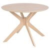 60901 okruhly jedalensky stol duncan dub bieleny