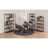 velky kovovy regal seaford cierna dub1