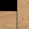 TV stolík Seaford 140 - dub divoký / čierna
