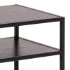 TV stolík Seaford 120 - čierna
