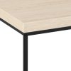 Konferenčný stolík Barossa 110 - béžový mramor / čierna