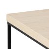 Konferenčný stolík Barossa 110 - béžový mramor / čierna