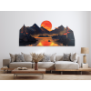 Obraz Slnečné odrazy (Povrchová úprava Matná, Rozmer obrazu 24 x 52,5 cm)