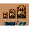 Obraz na stenu Eucharistický Kristus (Farba rámu Bez rámu, Povrchová úprava Matná, Veľkosť obrazu A4)