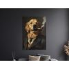 Obraz Zlatý retriever s charizmou (Farba rámu Bez rámu, Povrchová úprava Matná, Veľkosť obrazu A4)