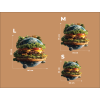 Obraz na stenu Zem ako fastfood (Povrchová úprava Matná, Rozmer obrazu 38,5 x 37 cm)