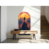 Obraz na stenu Výstup na vrchol (Povrchová úprava Matná, Rozmer obrazu 49 x 25 cm)
