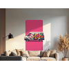 Obraz Graffiti dodávka (Povrchová úprava Matná, Rozmer obrazu 52,5 x 33,5 cm)