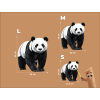 Obraz Pokojná panda (Povrchová úprava Matná, Rozmer obrazu 41 x 35,5 cm)