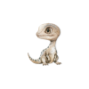 Detský obraz Okatý dinosaurus (Povrchová úprava Matná, Rozmer obrazu 48 x 38 cm)