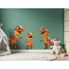 Obraz Malé dinosaury (Povrchová úprava Matná, Rozmer obrazu 47,5 x 91 cm)