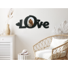 AKCIA - Moderný fotorámik Love,Antracit