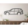 AKCIA Dekorácia na stenu BMW X5 E70, Čierna