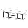 VILAVIO 05 tv stolik R