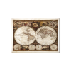 Mapa Nova Totius Terrarum Orbis (Farba rámu Bez rámu, Povrchová úprava Matná, Veľkosť obrazu A4)
