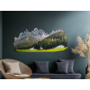 Farebný obraz Talianske Dolomity (Povrchová úprava Matná, Rozmer obrazu 27 x 63 cm)
