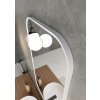 Sphere BIELE 50x90 LED ZRKADLO (6)