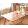 68667 6 makke sklo biely kvet pvc folia na stol na mieru