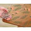 68715 7 makke sklo farebne kvety pvc folia na stol na mieru