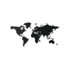 AKCIA - Mapa sveta na stenu, Antracit
